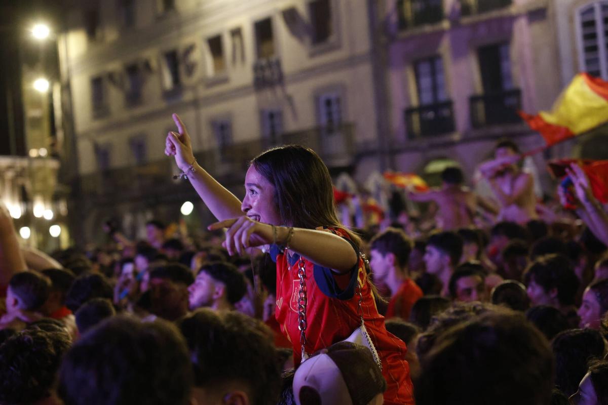 Las celebraciones del Mundial en Avilés, en imágenes