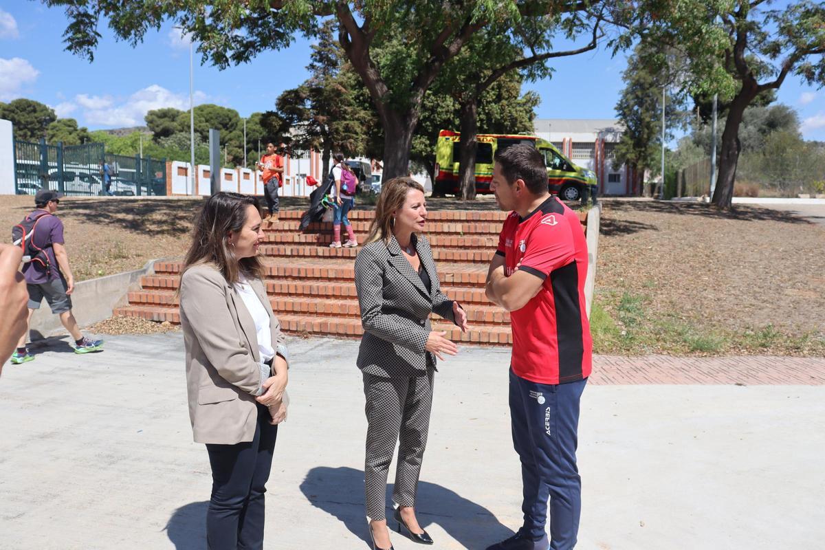 L'alcaldessa de Castelló, Begoña Carrasco, i la regidora d'Esports, Maica Hurtado, també visitaren la Trobada.