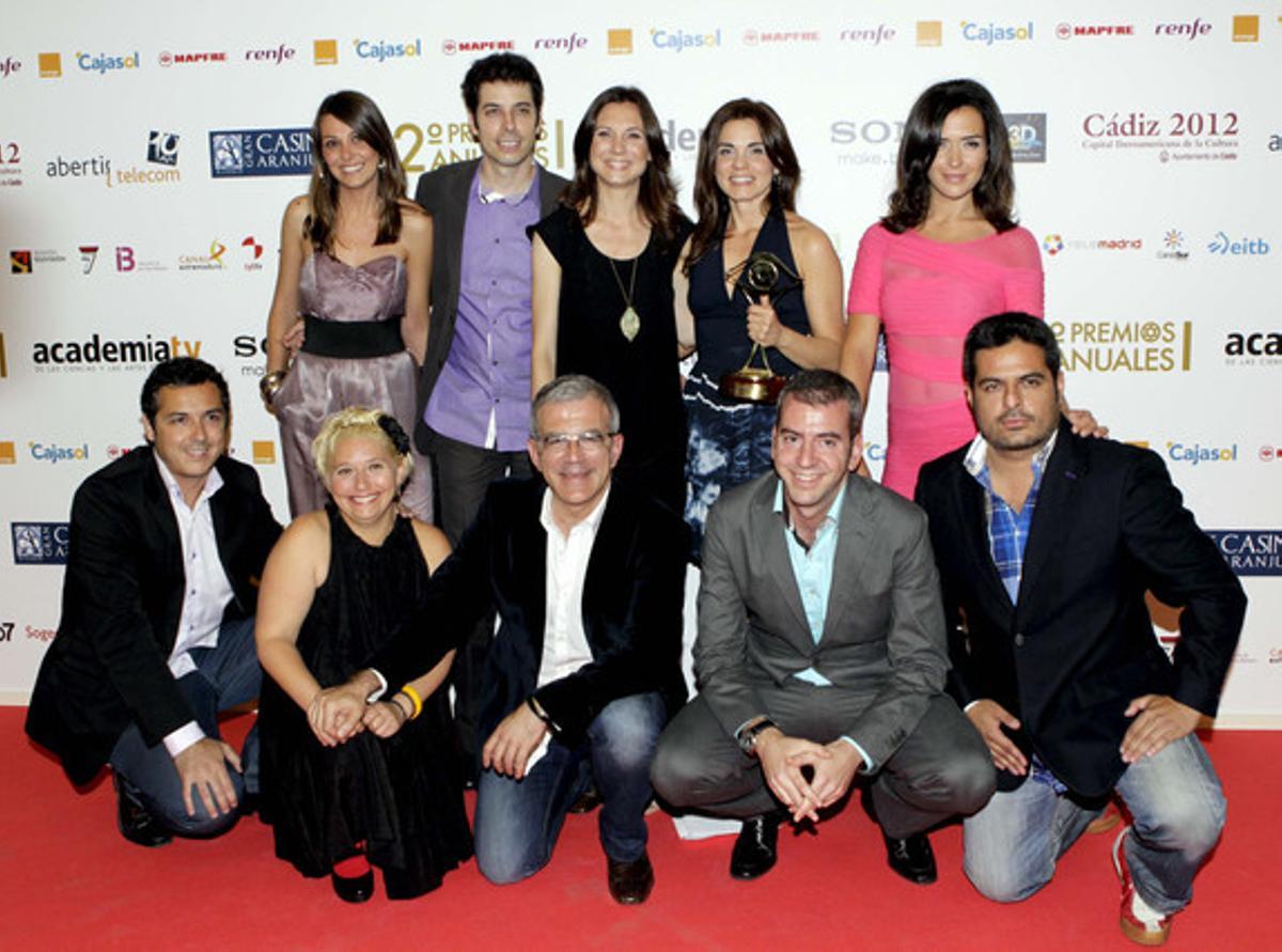 Los ’Callejeros’, de la cadena televisiva de Cuatro, recibieron el premio al Mejor Programa Informativo.