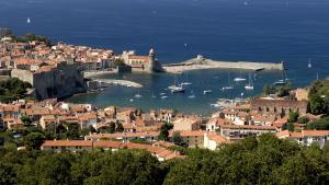 Vista aérea de Collioure