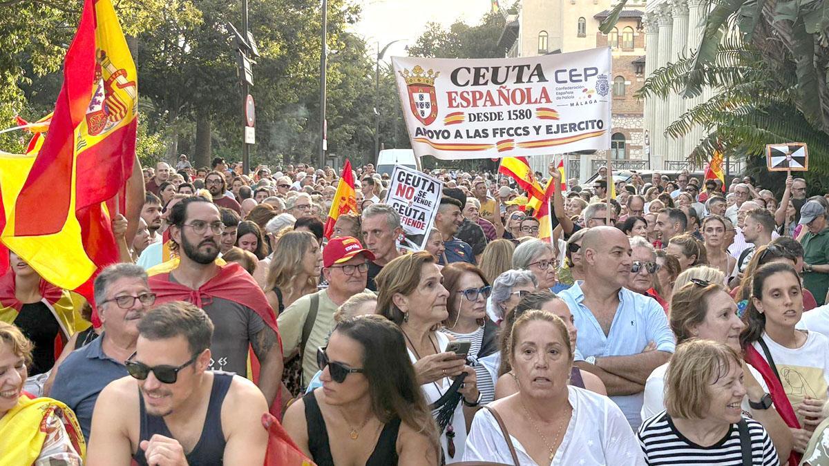 Málaga apoya a Ceuta y sus ciudadanos Málaga apoya a Ceuta y sus ciudadanos
