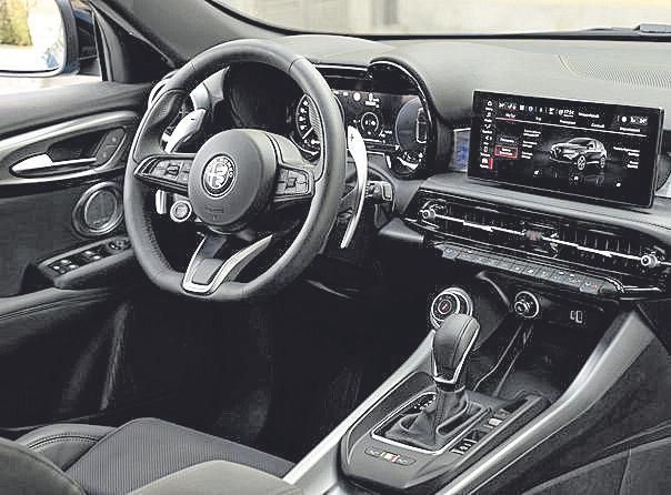 Interior del Alfa Romeo Tonale