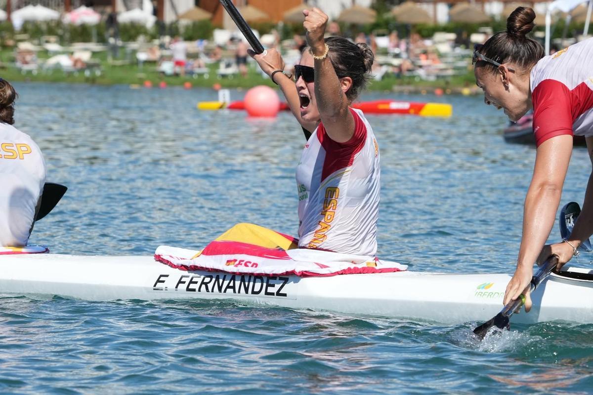 Estefanía Fernández, piragüista olímpica y campeona del mundo