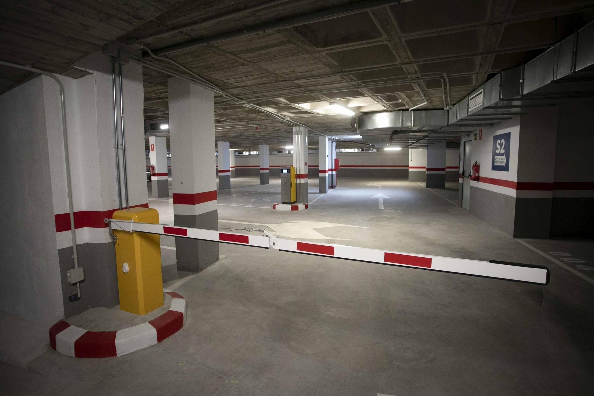 Así es el nuevo parking de Sagunto, que ha tenido que esperar 9 años.