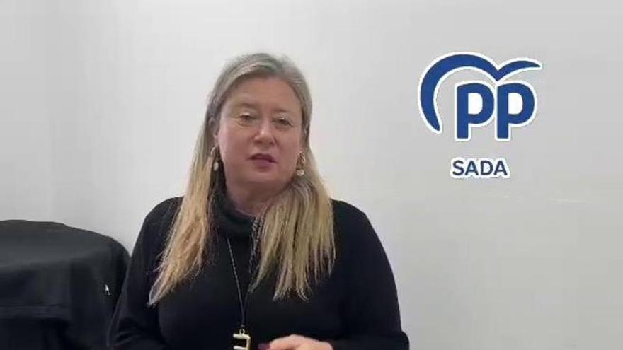 Valoración de los hechos por Esperanza Arias, portavoz del PP en Sada