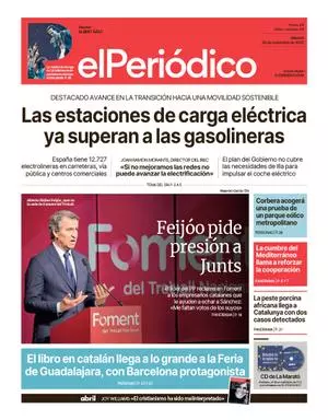 La portada de EL PERIÓDICO del 29 de noviembre de 2025