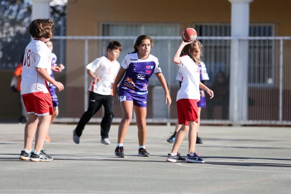 Un centenar de jugadores participan en la diada de promoción alevín celebrada en Sant Jordi