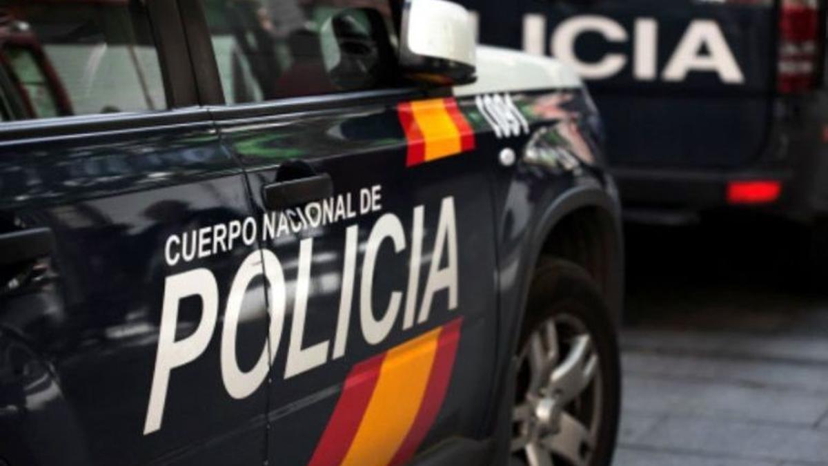 Coche patrulla de la Policía Nacional.