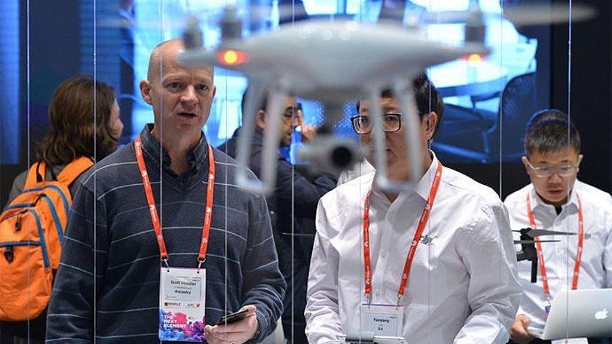 Mobile World Congress: Los drones levantan el vuelo