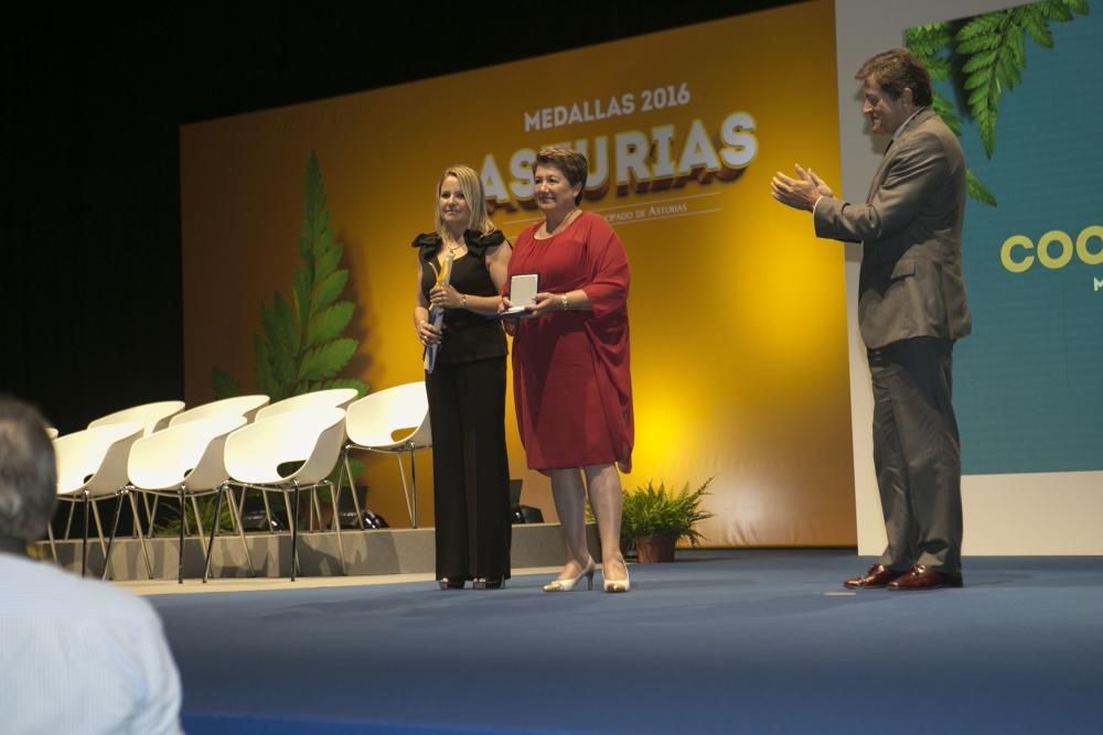 Entrega de las medallas de Asturias