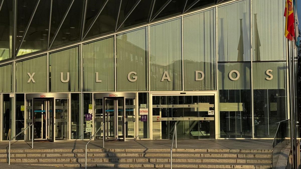Edificio judicial de Ourense, donde se resolvió este caso, en el Penal 2.