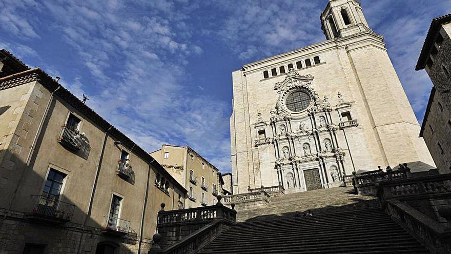 La Catedral de Girona, un dels monuments més visitats.  | ANIOL RESCLOSA