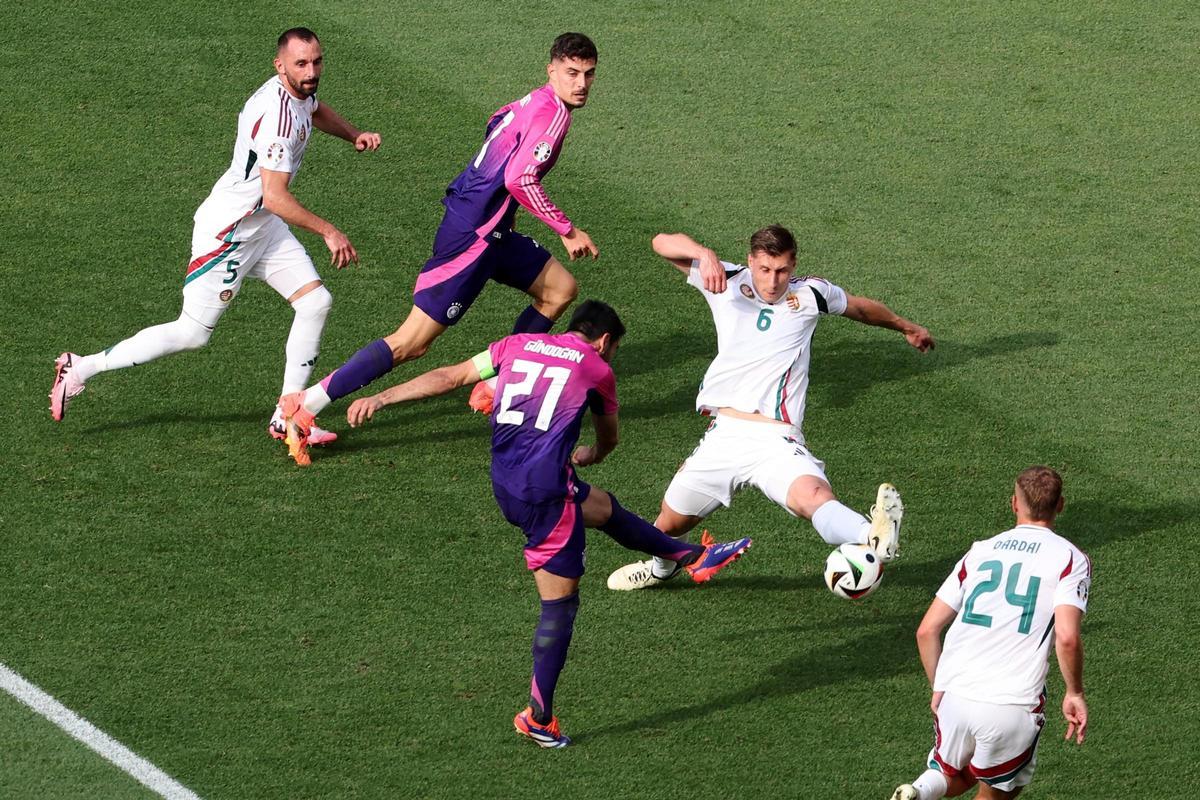 Eurocopa 2024 | Fase de grupos: Alemania - Hungría, en imágenes Eurocopa 2024 | Fase de grupos: Alemania - Hungría, en imágenes