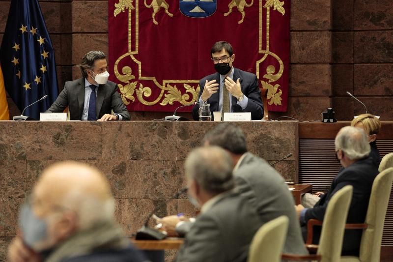 Reunión entre el presidente del Parlamento y el Secretario de Estado para la Unión Europea