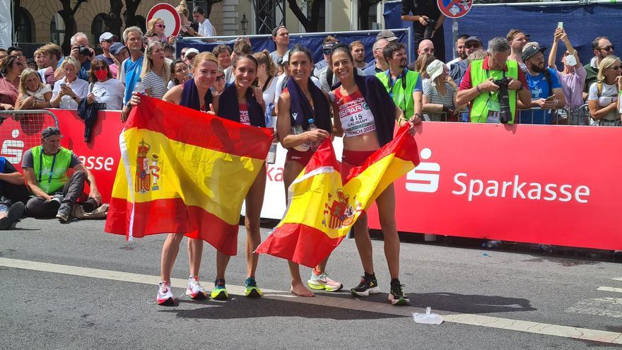 Plata para Laura Méndez y el equipo femenino español de maratón