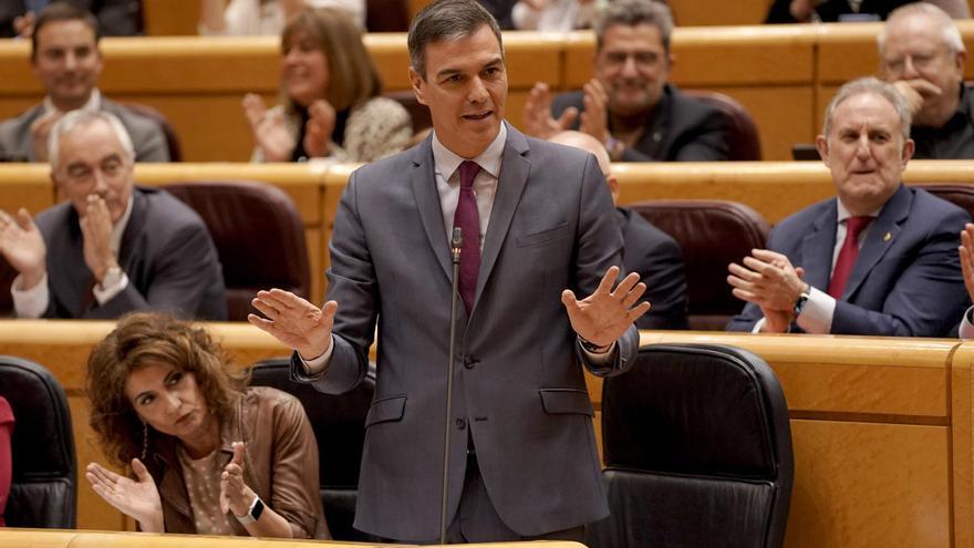 Sánchez reconoce en el Senado el “déficit histórico” en las inversiones ferroviarias