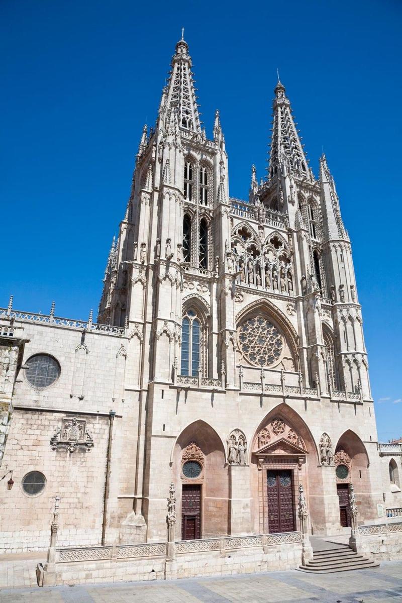 Fachada Santa María Catedral de Burgos