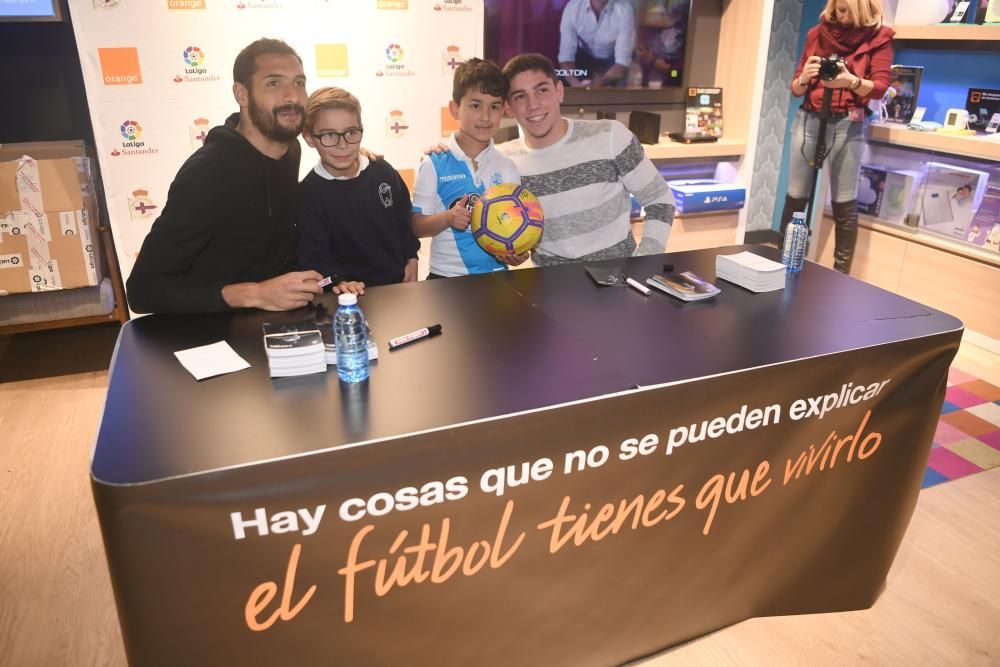 Borges y Valverde visitan Orange