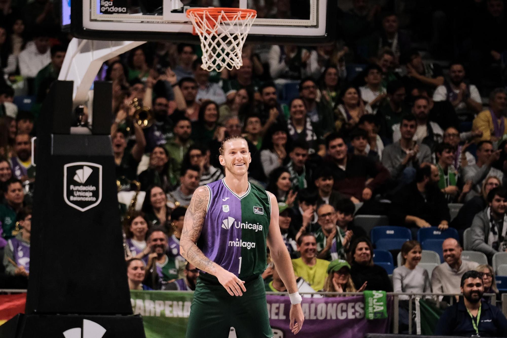 El Unicaja - Basquet Girona de la Liga Endesa, en fotos