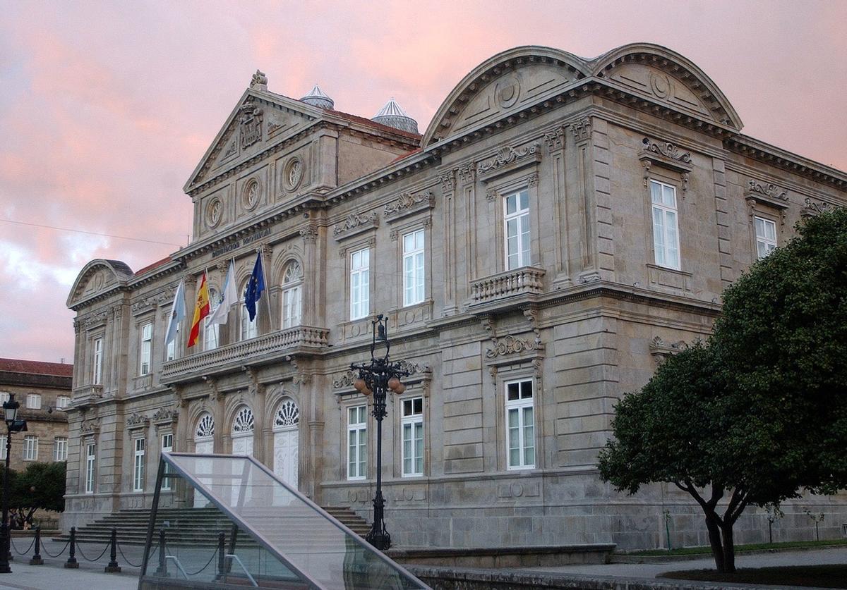 Sede de la Diputación de Pontevedra en Montero Ríos.