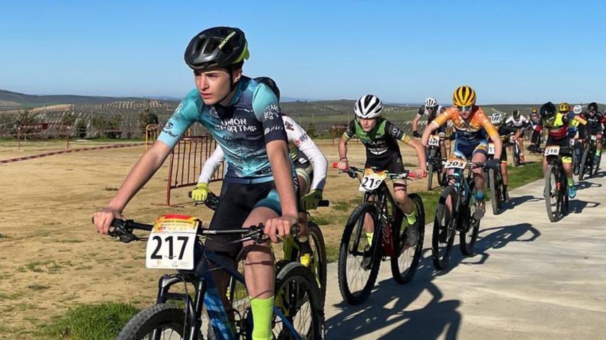 Una de las carreras celebradas en la MTB Rali Ciudad de Aguilar.