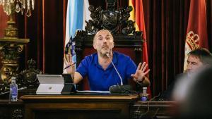 Gonzalo Jácome, en una de sus intervenciones.