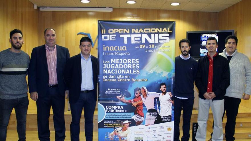 La presentación del torneo ayer en la sede de la Diputación de Málaga.