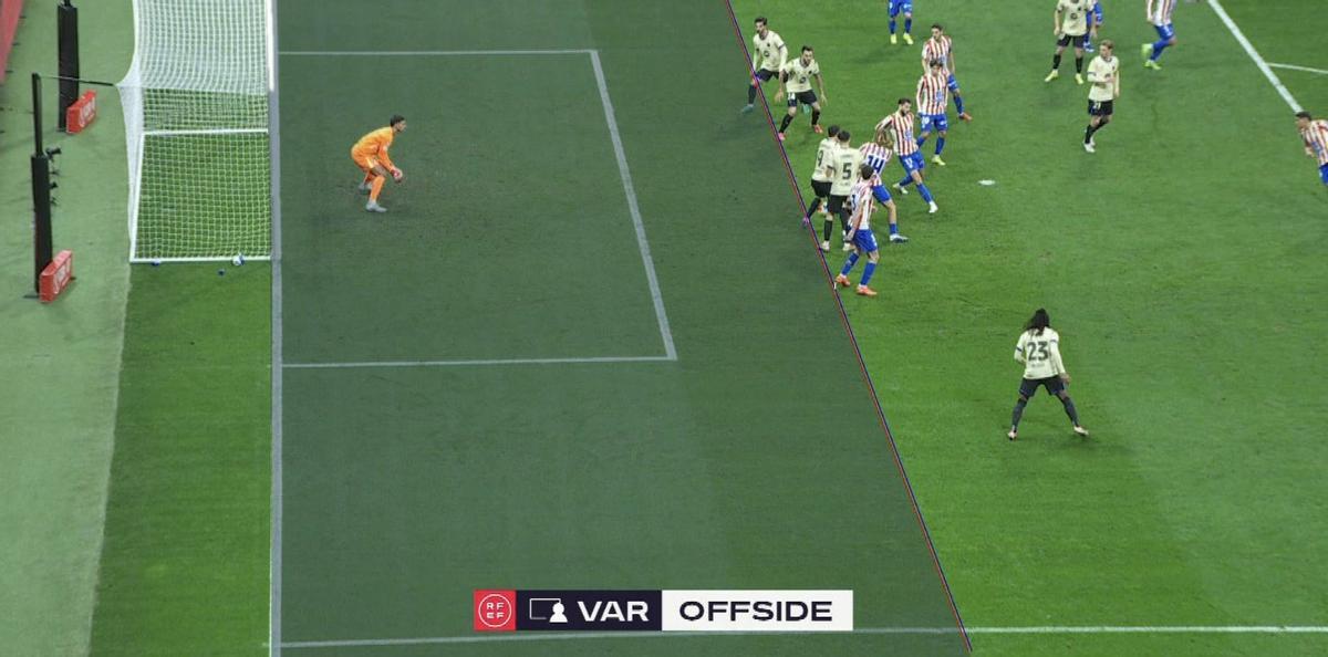 Esta es la imagen del VAR