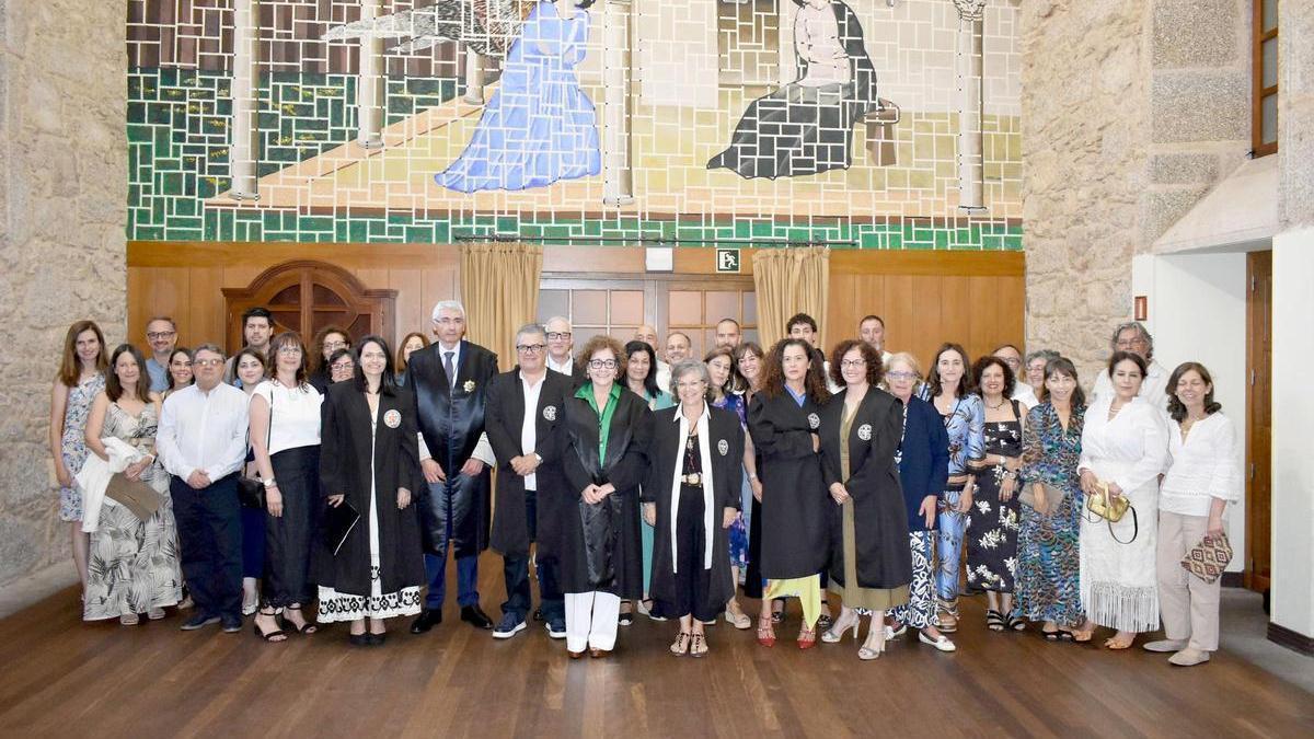 Fin de curso del Colexio de Procuradores de Santiago.