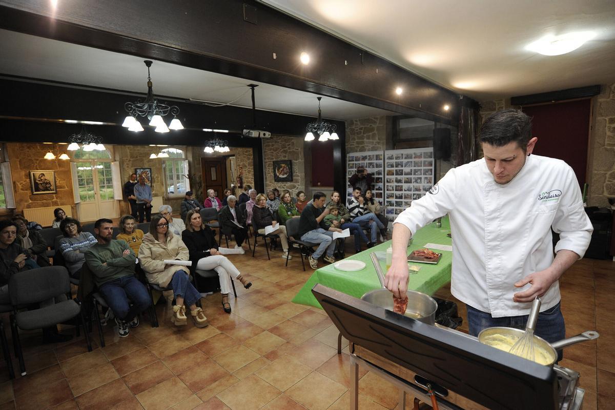 Una de las demostraciones de la reciente Semana Gastronómica de Vista Alegre.