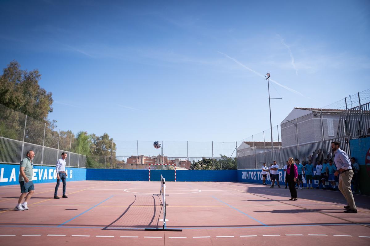 Pistas deportivas de Málaga capital.