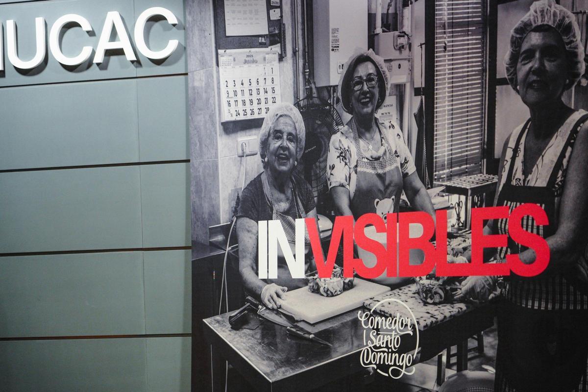 Campaña 'Invisibles' del Comedor Santo Domingo.