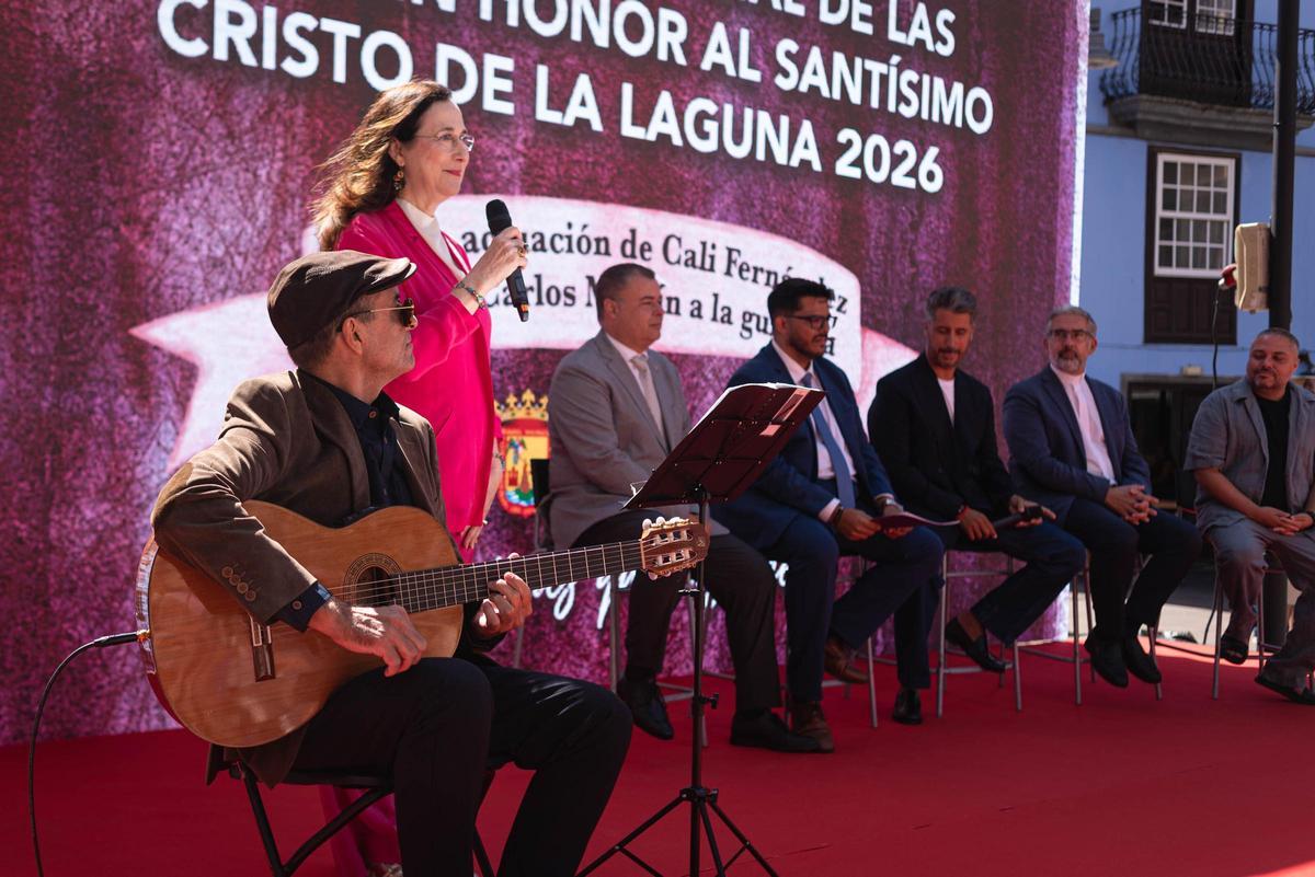 Presentación de las Fiestas del Cristo de La Laguna Presentación de las Fiestas del Cristo de La Laguna