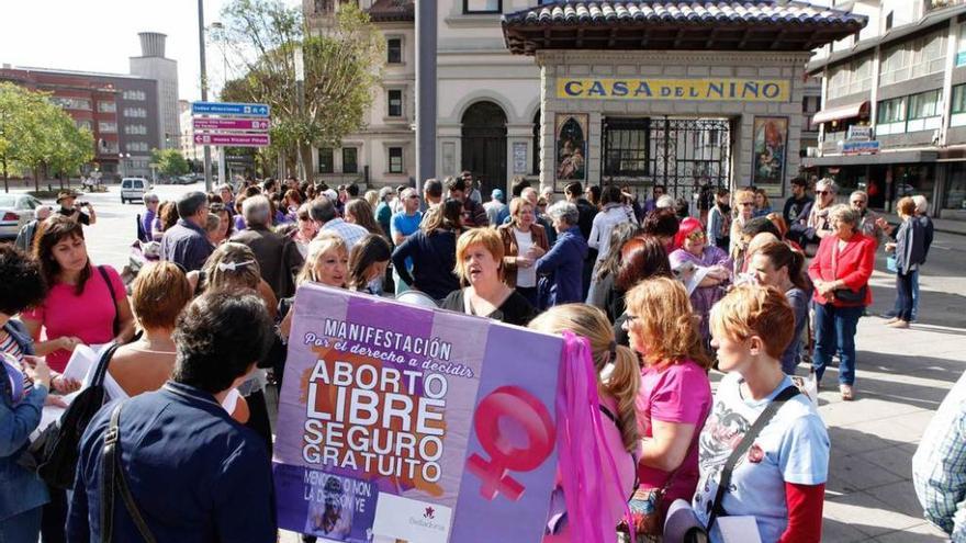 Manifestación por el aborto &quot;libre, seguro y gratuito&quot;