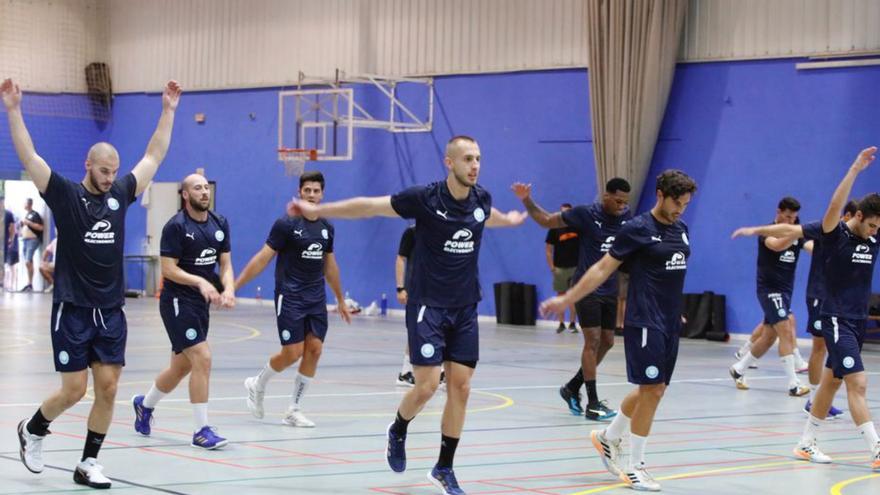 Imagen de un entrenamiento del Trasmapi UD Ibiza. | VICENT MARÍ