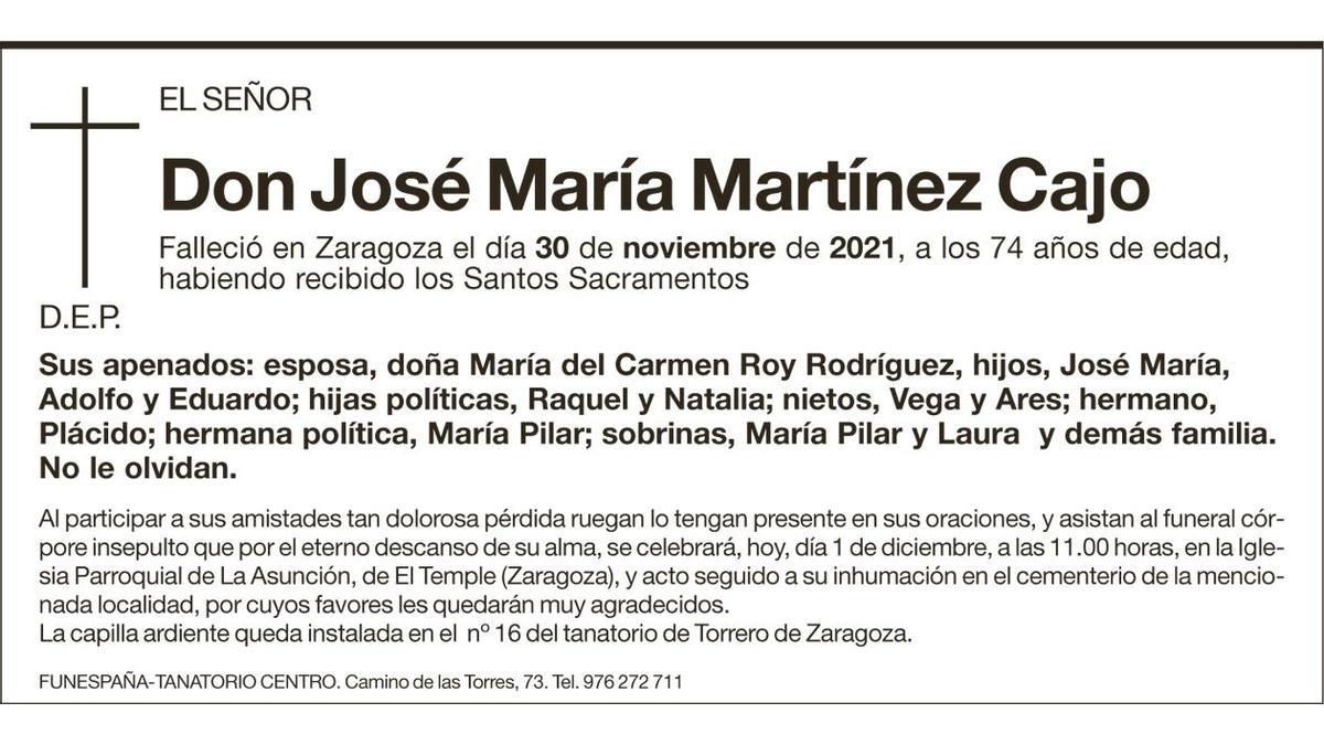 José María Martínez Cajo