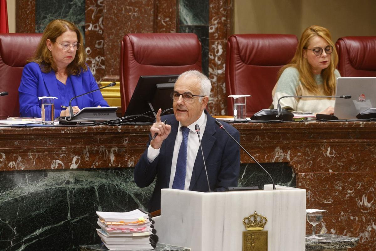 Alfonso Martínez Baños, diputado del PSOE en la Cámara murciana.