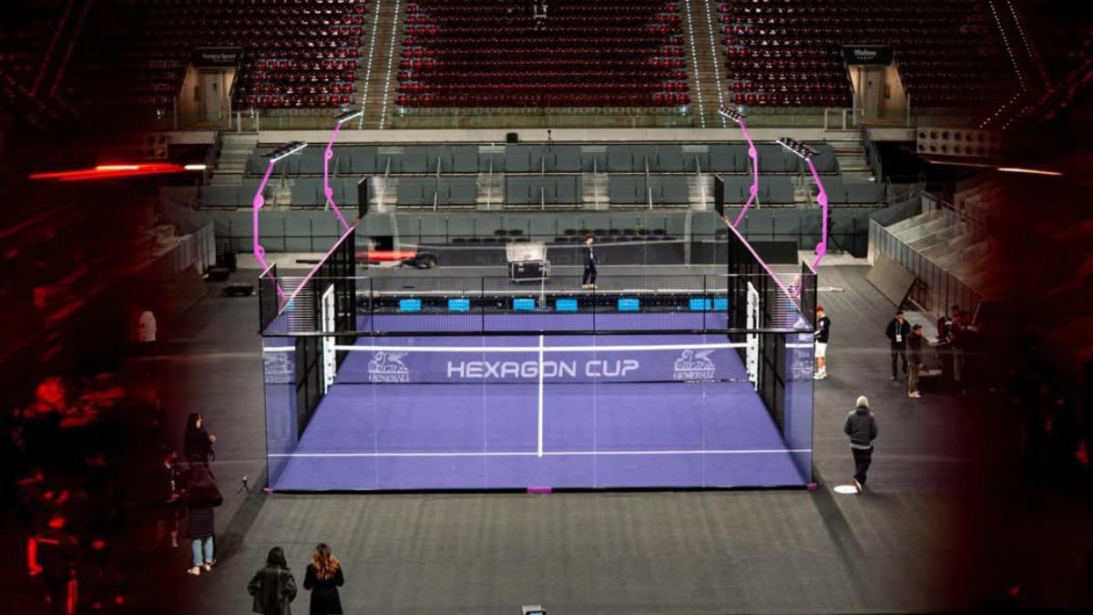 Todo a punto en la Caja Mágica para que arranque la Hexagon Cup