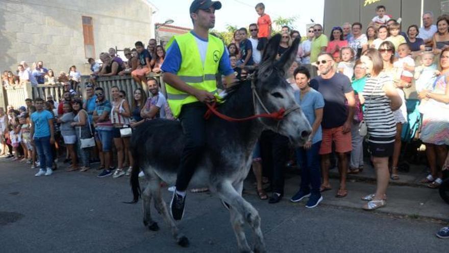 Cientos de personas disfrutan en Vilanova de la Carreira das Burras