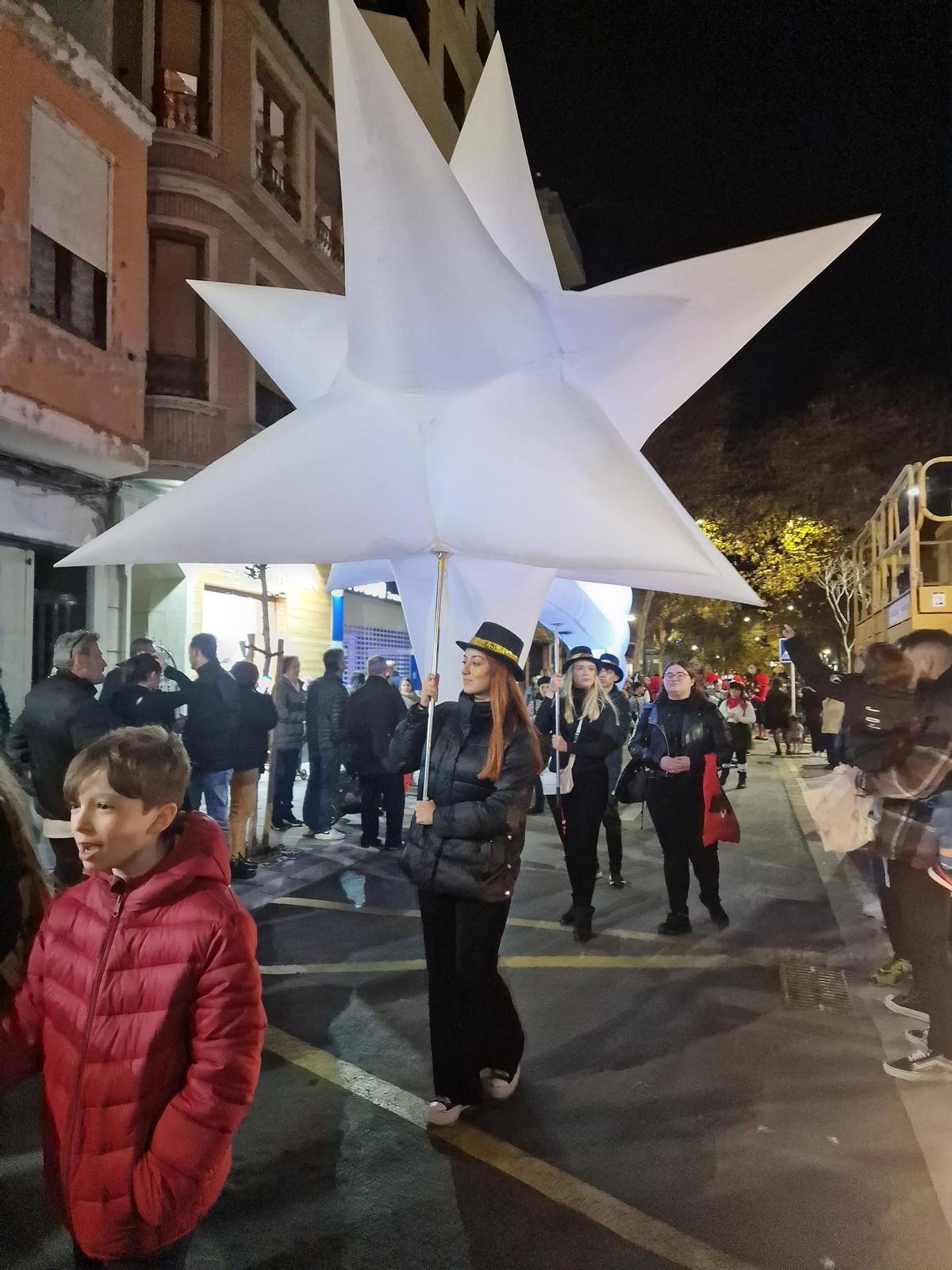 La cabalgata de los Reyes Magos es el acto más esperado de las fiestas navideñas