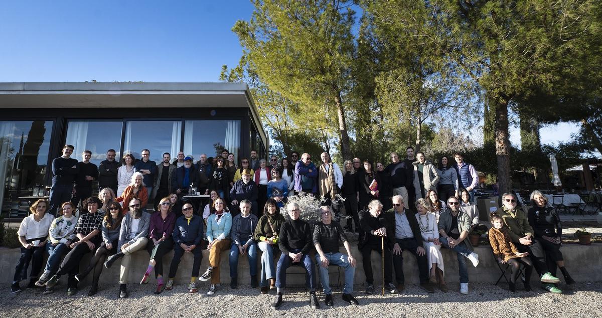 Foto de familia del encuentro 'Memoria del diseno' del año pasado.