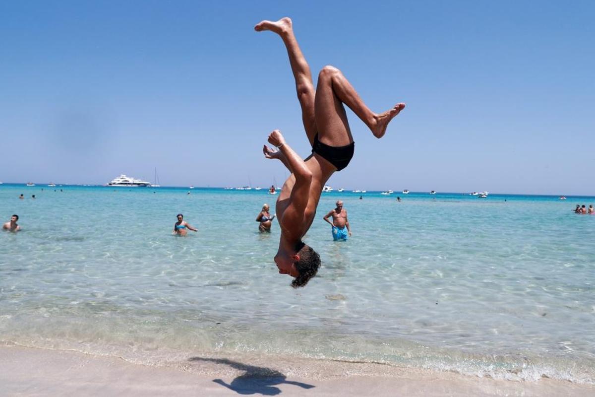 Platja de Mondello, a Palerm