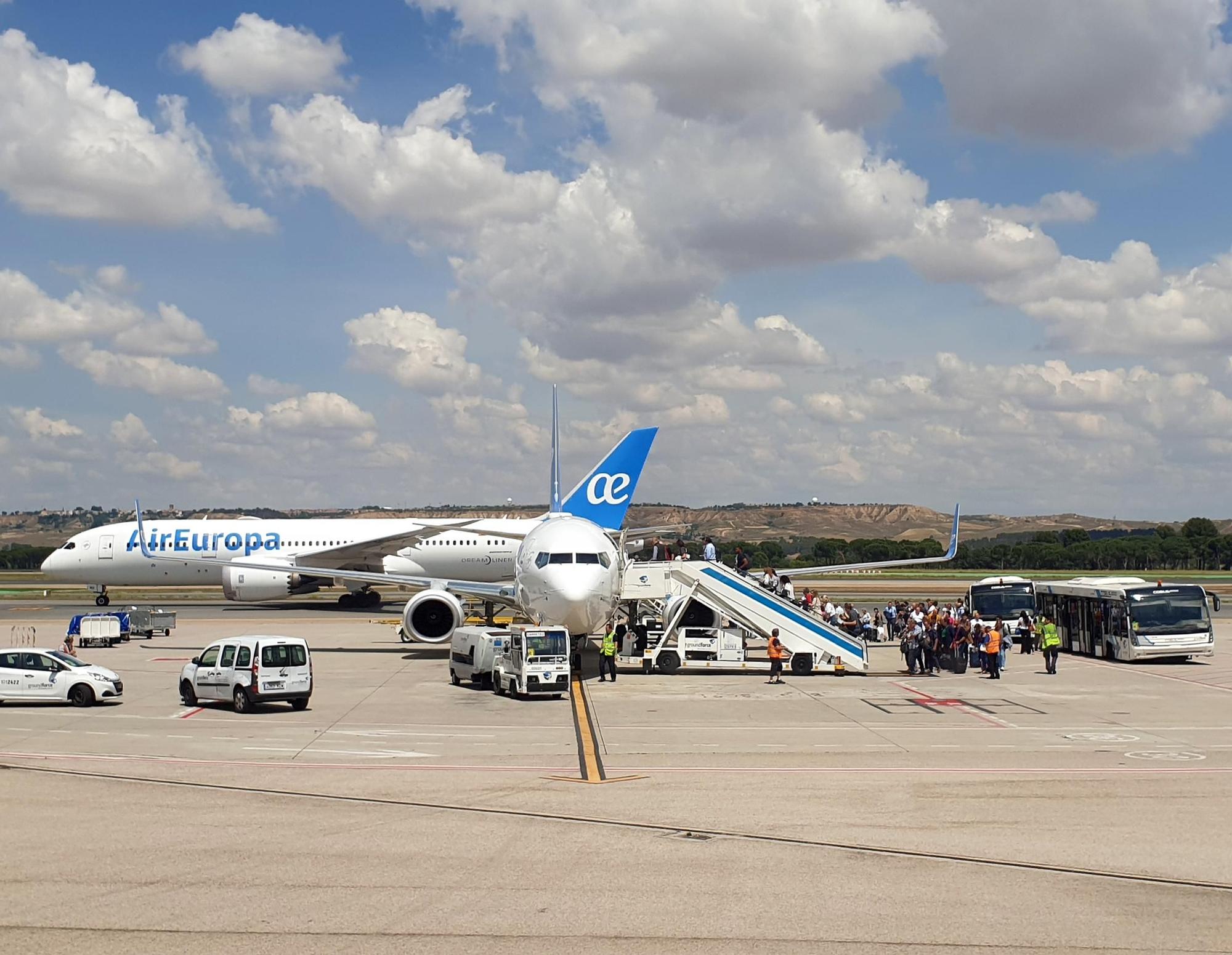 Vuelo madrid vigo rayo