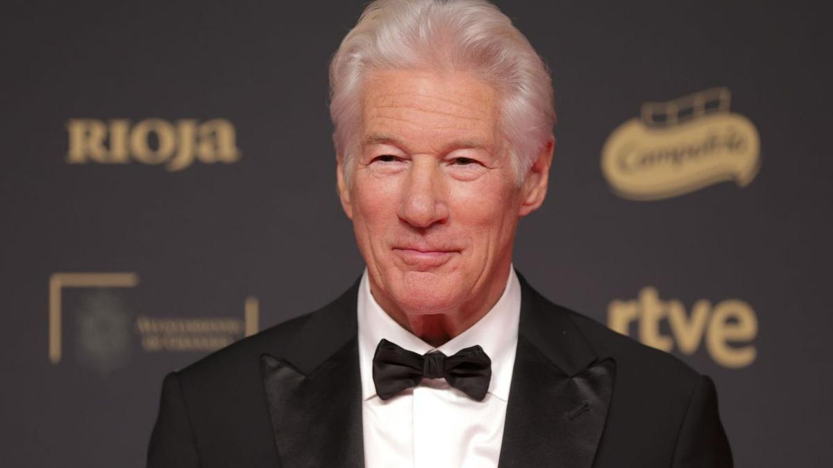 El actor Richard Gere, que encenderá el Gran Árbol de Navidad en Murcia.