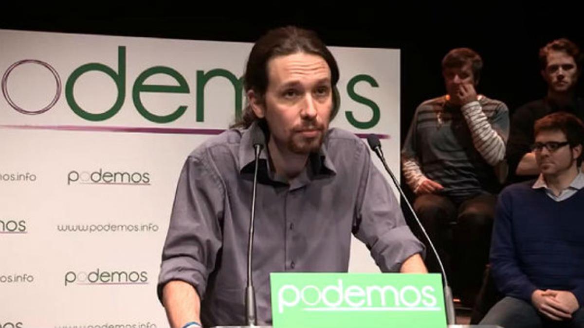 Pablo Iglesias, politólogo y presentador, impulsa Podemos