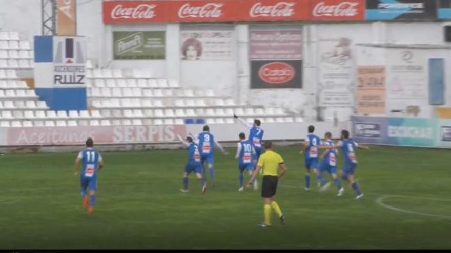 El gol de Jony Ñíguez con el Alcoyano frente al At. Balears (2ªB)