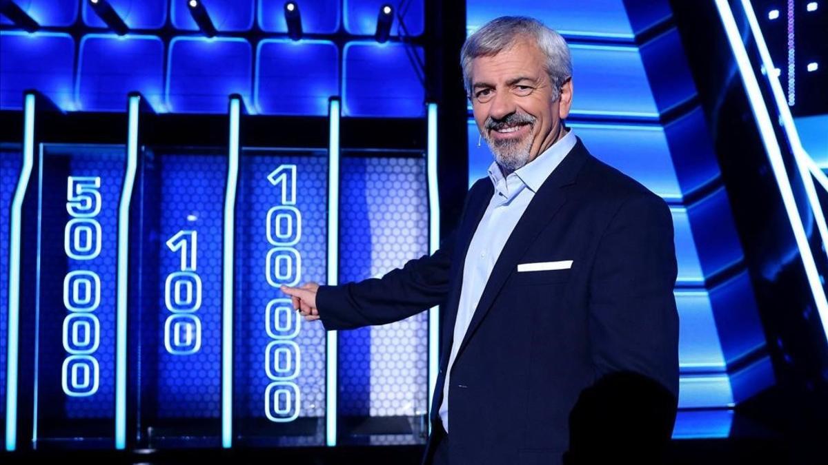 Carlos Sobera, presentador del concurso de Tele 5 'The wall. Cambia tu vida'