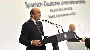 Guindos: Espanya està fent ara el mateix que Alemanya va fer fa 10 anys
