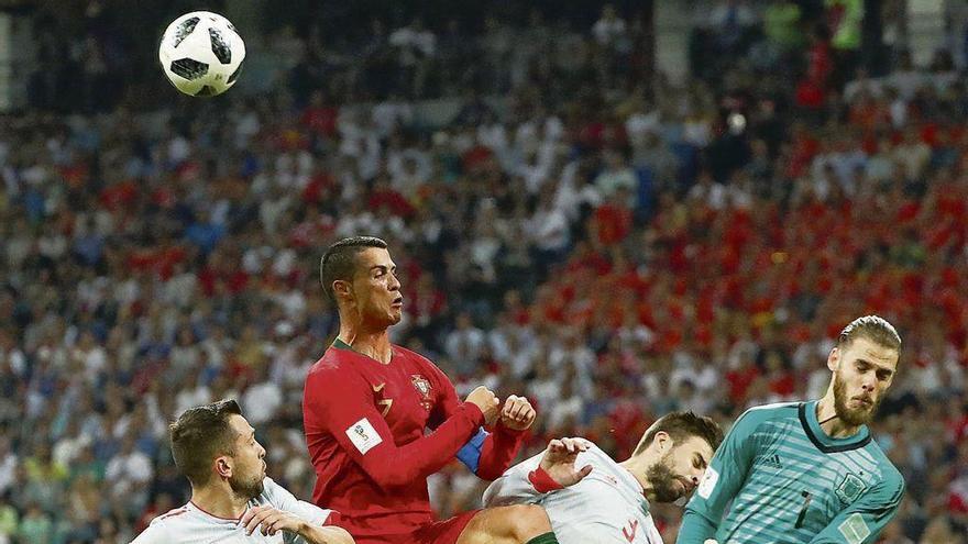 Cristiano iguala a España