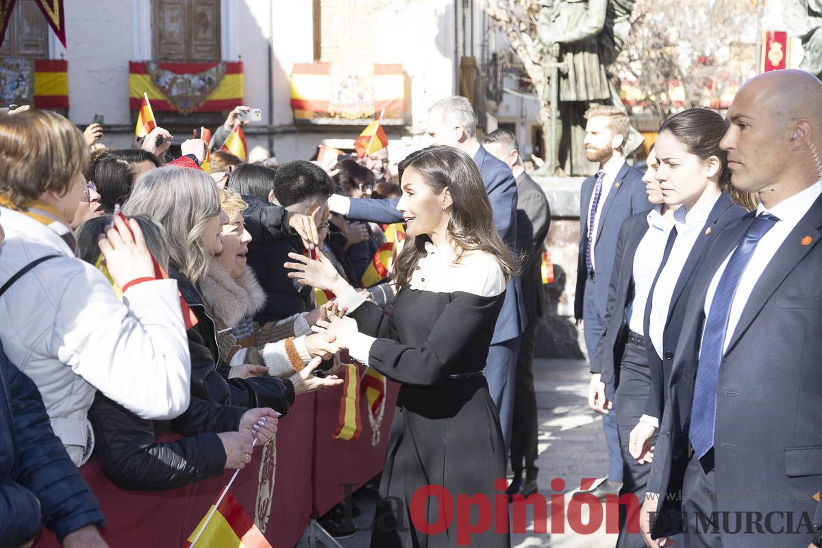 Visita de los reyes de España a Caravaca (Ayuntamiento)